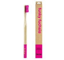 Funky Fuchsia Toothbrush (Firm Bristles) - truthpaste