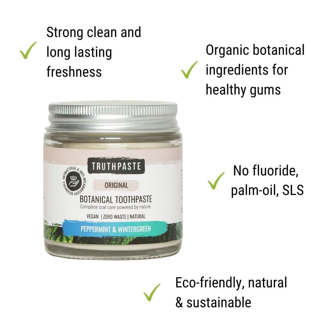 Original: Peppermint & Wintergreen (100ml) - truthpaste