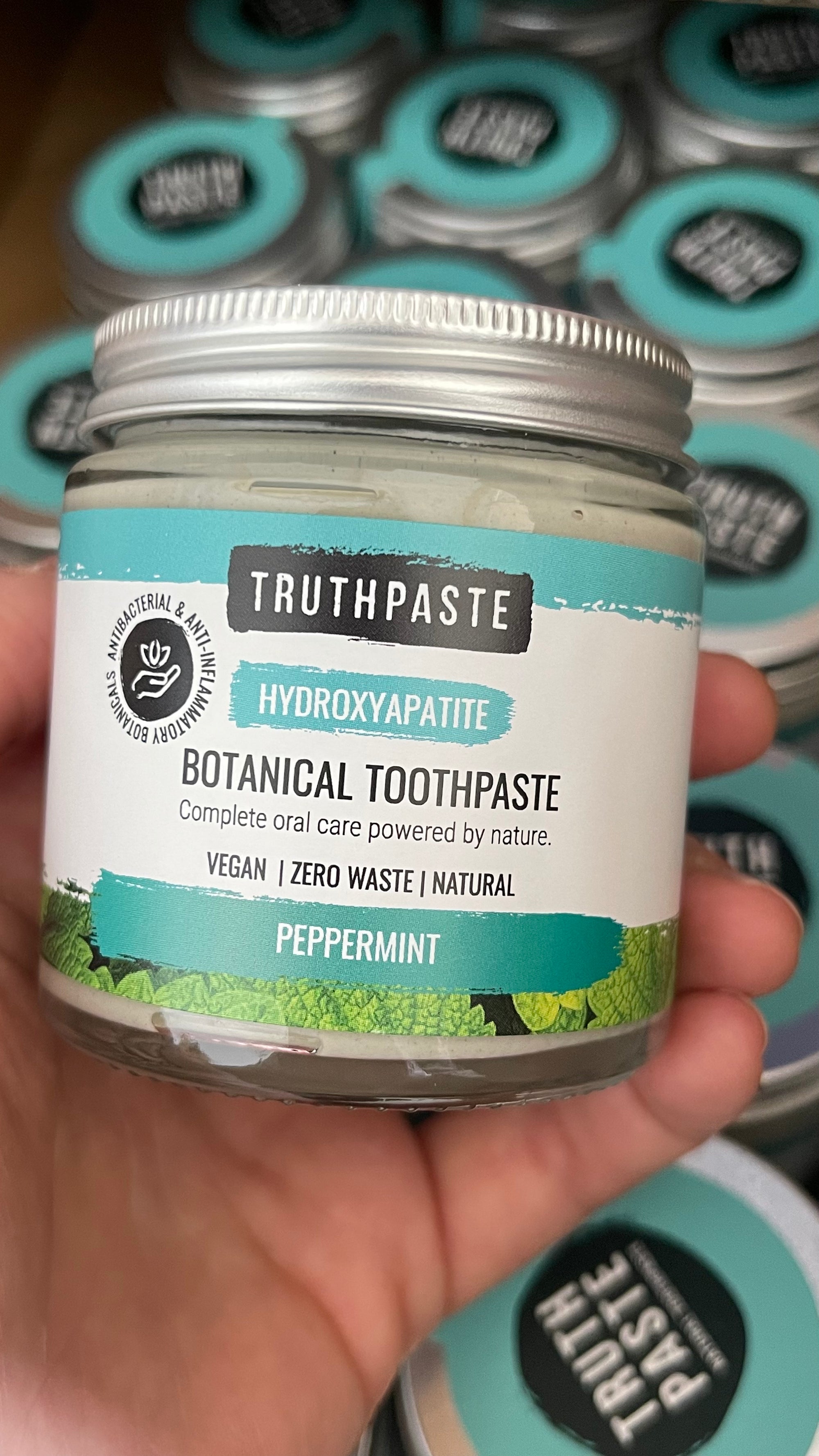 Wonky Peppermint Hydroxyapatite