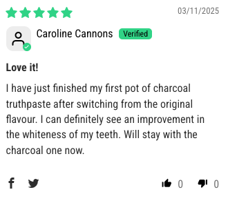 Brighten teeth with Activated Charcoal