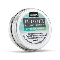 Charcoal: Peppermint & Spearmint (15ml) - truthpaste