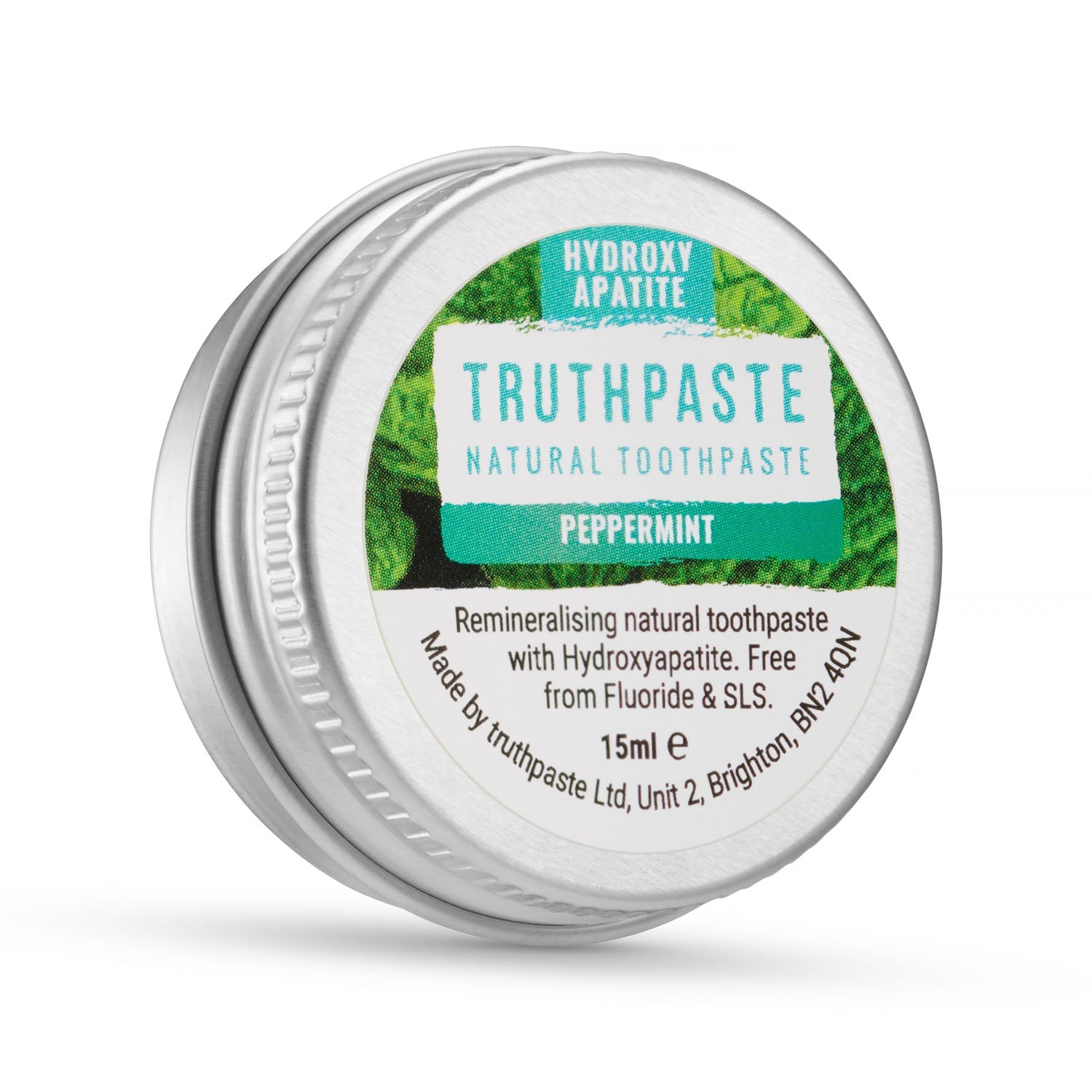 Truthpaste Peppermint & Wintergreen Travel Size SLS free