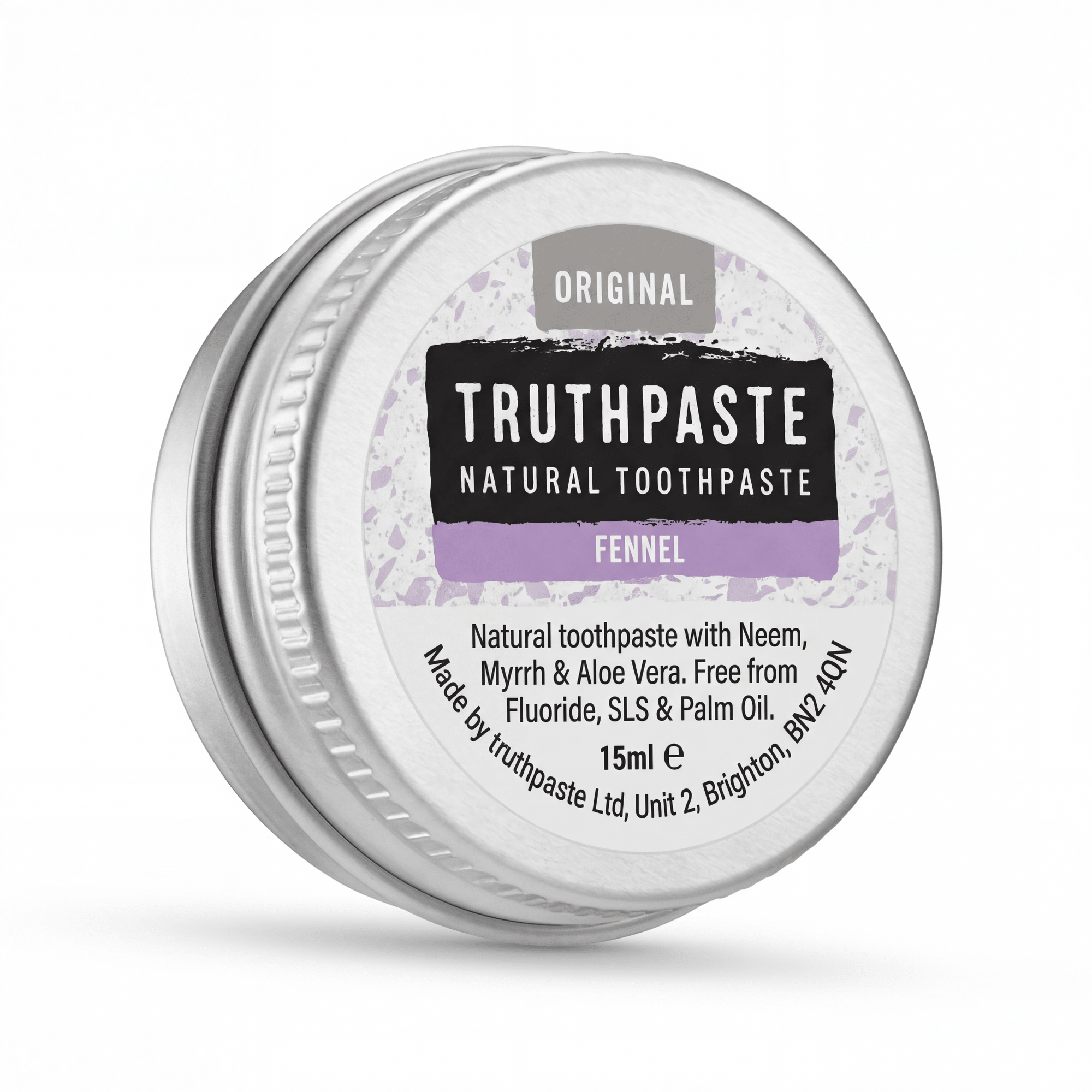 Truthpaste Fennel Toothpaste Natural SLS free toothpaste | Truthpaste Fennel | 15ml travel size ...