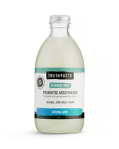 Strong Mint Probiotic Mouthwash Fluoride Free 300ml - truthpaste