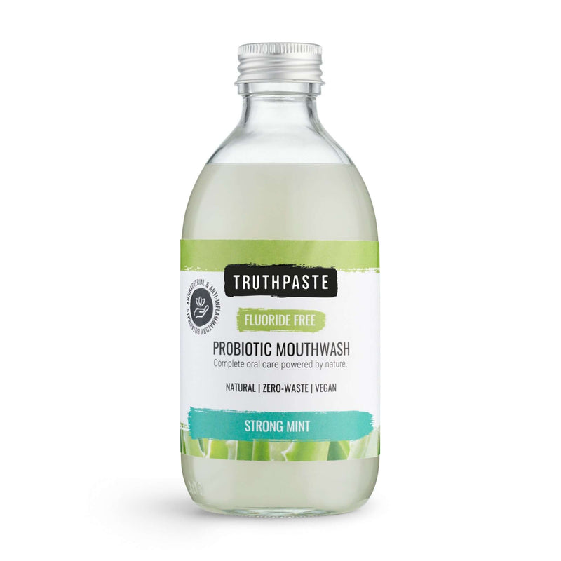 Strong Mint Probiotic Mouthwash - truthpaste
