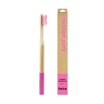Tickled Pink Bamboo Toothbrush (Soft Bristles) - truthpaste
